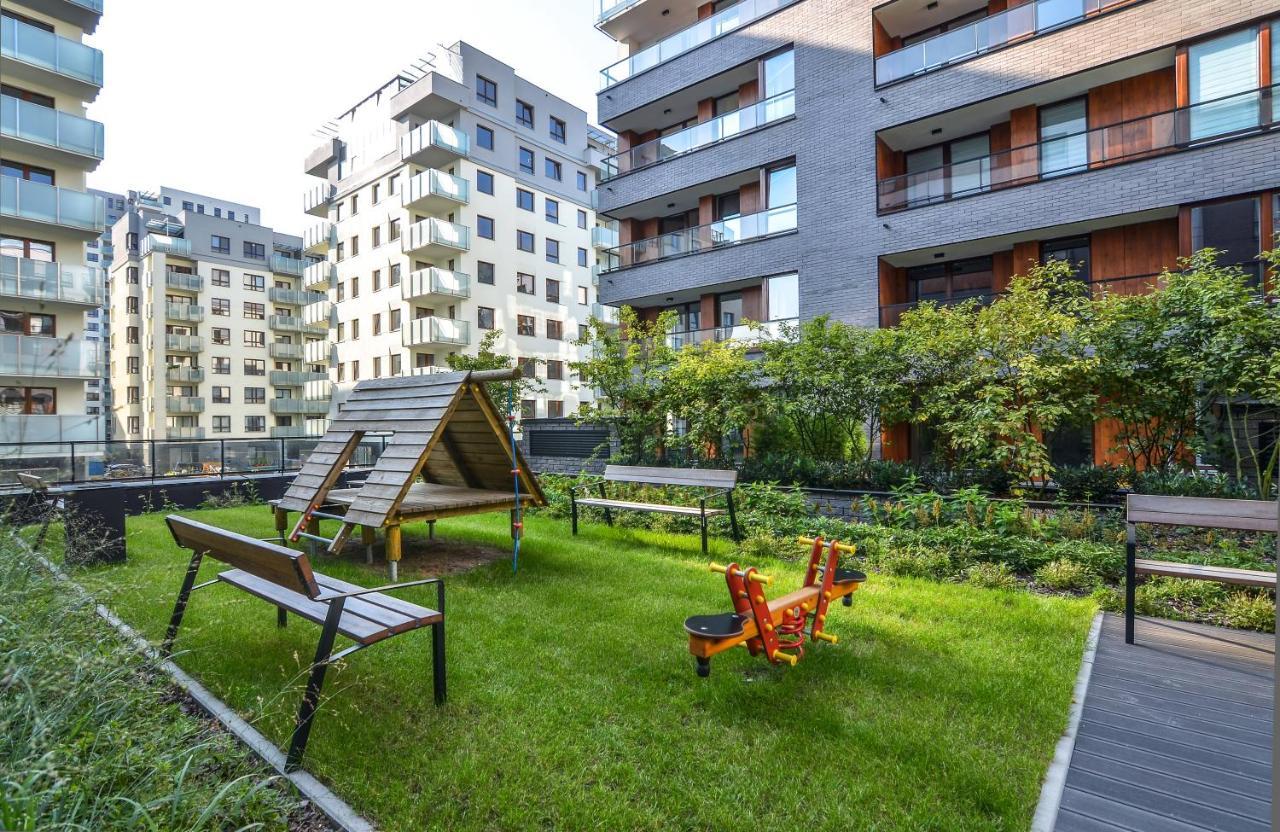 Apartamenty Warszawskie Delux Siedmiogrodzka Varşovia Exterior foto